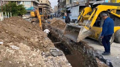 أعمال صيانة لخطوط الصرف الصحي في مدينة بانياس - 14 شباط 2022 (صحيفة تشرين)