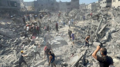 جريمة الإبادة الجماعية في غزة 