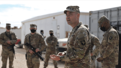 جنود أميركيون في قاعدة تاور 22 في الأردن