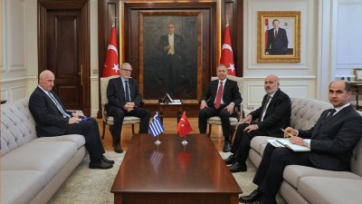 تركيا واليونان تبحثان التعاون بمكافحة الهجرة غير النظامية