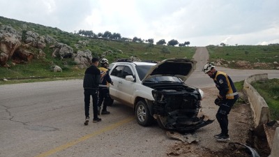 حادث سير في شمالي سوريا - الدفاع المدني