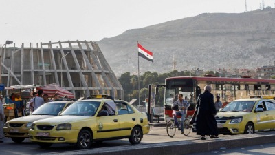 سيارات في العاصمة دمشق - رويترز