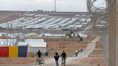 مخيم الأزرق في الأردن ـ رويترز