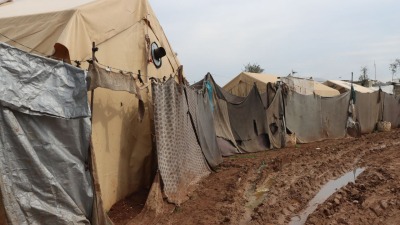 مخيم في شمالي سوريا - الدفاع المدني السوري