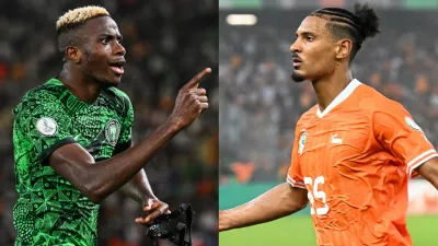 كوت ديفوار ونيجيريا في نهائي كأس أفريقيا