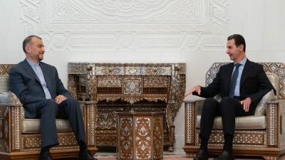 أمير عبد اللهيان يلتقي بشار الأسد في دمشق