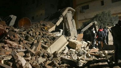 طائرات إسرائيلية تقصف مواقع في حمص وأنباء عن مقتل عناصر من ميليشيات إيرانية