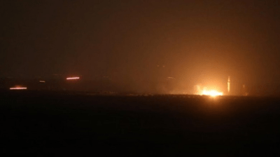 قصف إسرائيلي على ريف درعا