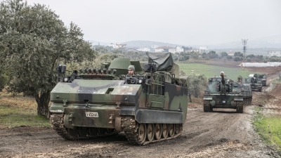 آليات عسكرية تركية شمال غربي سوريا، أرشيف ـ الأناضول