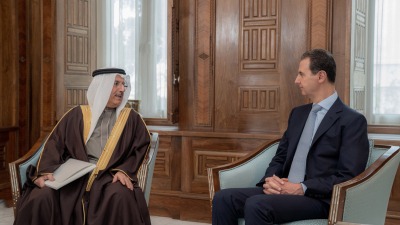 الأسد يتسلم دعوة القمة العربية