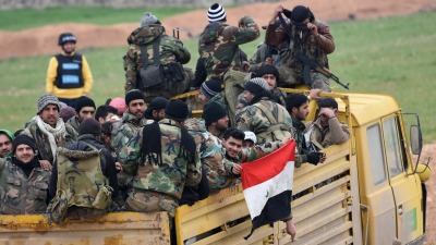 عمليات الاستهداف الأخيرة تأتي كردة فعل على انتهاكات قوات النظام السوري - AFP