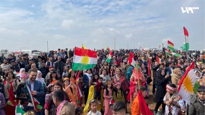 السوريون الكُرد يحتفلون بعيد نوروز في القامشلي