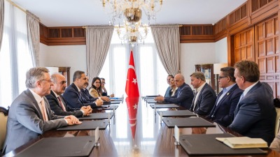 اجتماع الخارجية التركية مع وفد النواب الأميركي