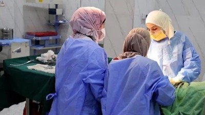 العاملات في القطاع الصحي من النساء السوريات