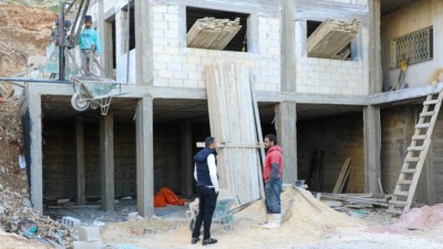العمال السوريون في الأردن