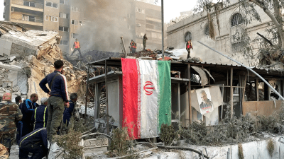 القصف الإسرائيلي على القنصلية الإيرانية بدمشق