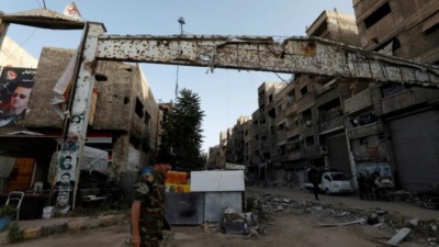مخيم اليرموك بدمشق ـ رويترز