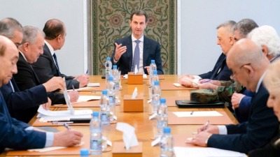 بشار الأسد اجتماع البعث