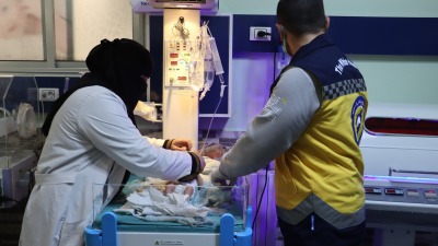 خلال 4 أشهر.. الدفاع المدني السوري يقدم خدمات إسعافية لـ 400 طفل حديث الولادة