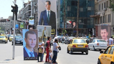 إحدى شوارع العاصمة دمشق ـ رويترز