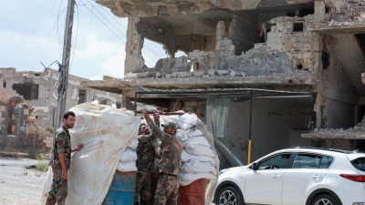 عناصر من قوات النظام في درعا ـ AFP
