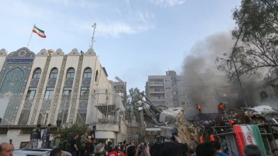 المقر الإيراني الذي استهدفته إسرائيل بصواريخها وسط دمشق